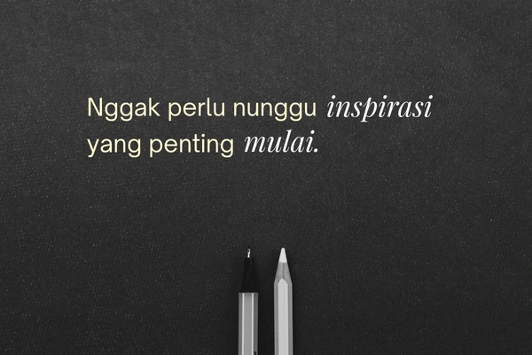 Menulis Itu Tidak Berat, Asal Mulai dari yang Kecil